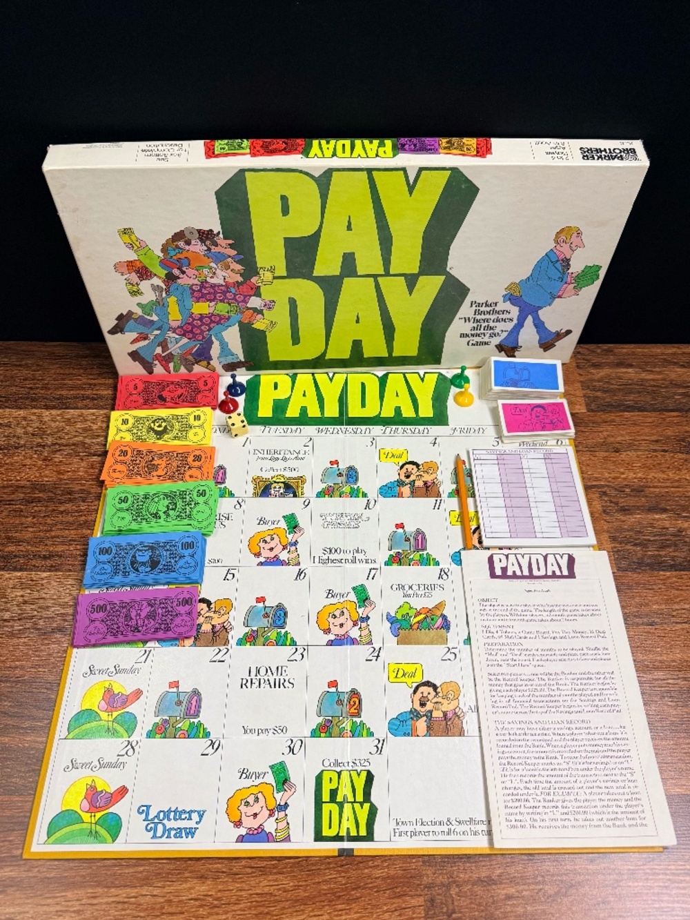 PARKER BROTHERS 1975 Payday Board Game